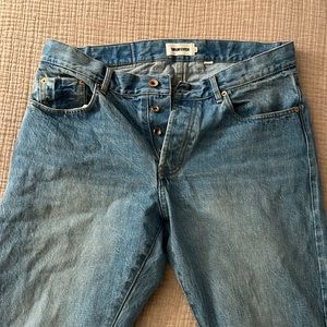 Taylor Stitch Democratic Jean in Fletcher Wash Selvage - Size 33. 34” inseam